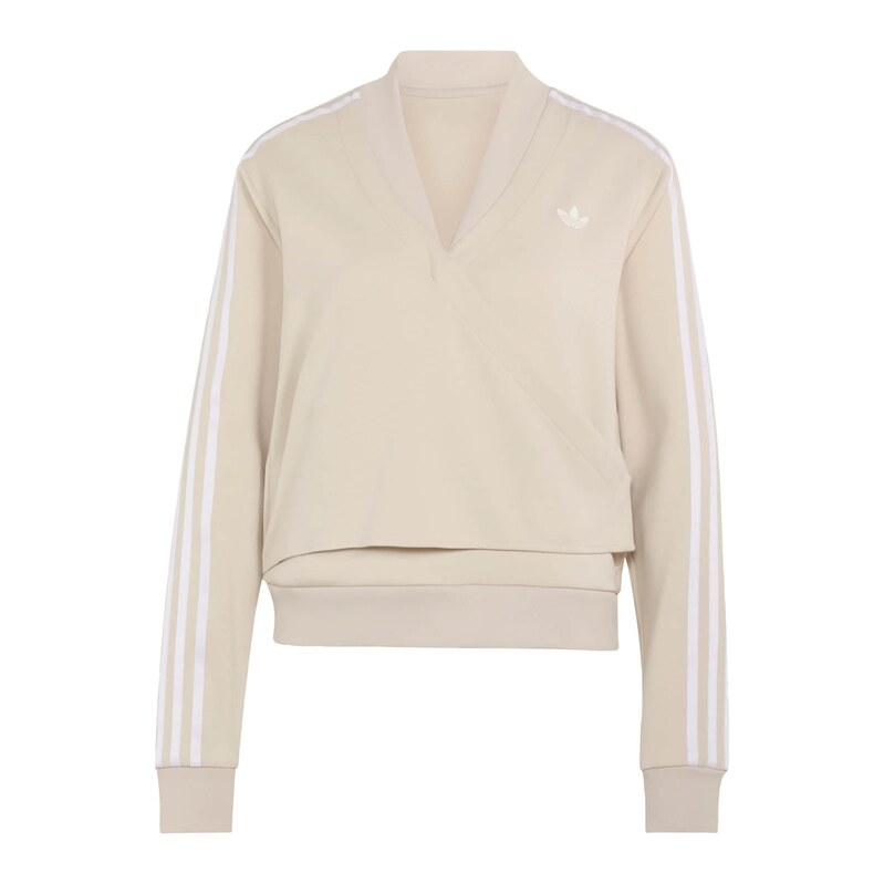 ADIDAS ORIGINALS Mikina Adiluna Season 2 Superstar béžová / bílá