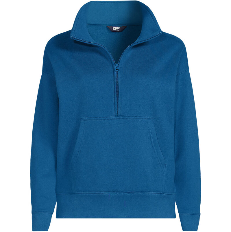 Serious Sweats Quarter Zip Sweatshirt, Women, size: XL, regular,