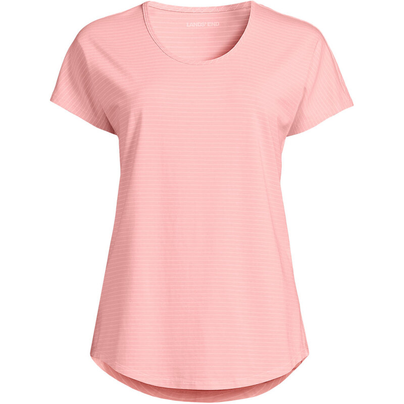 Cotton Modal Stretch Jersey T-shirt, Women, size: L, regular,