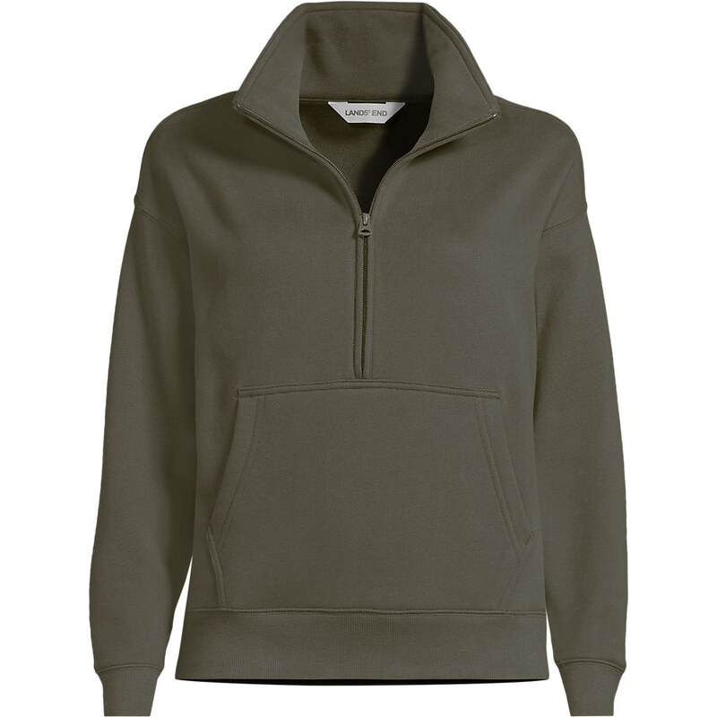 Serious Sweats Quarter Zip Sweatshirt, Women, size: S, regular,