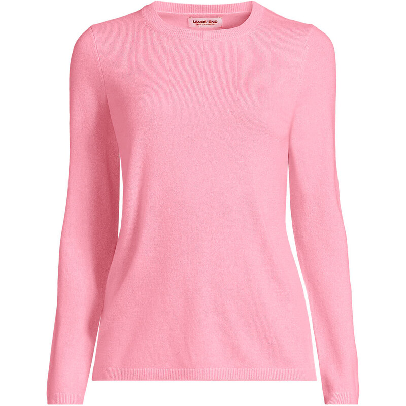 Crew Neck Cashmere Jumper, Women, size: XS, petite, Pink,