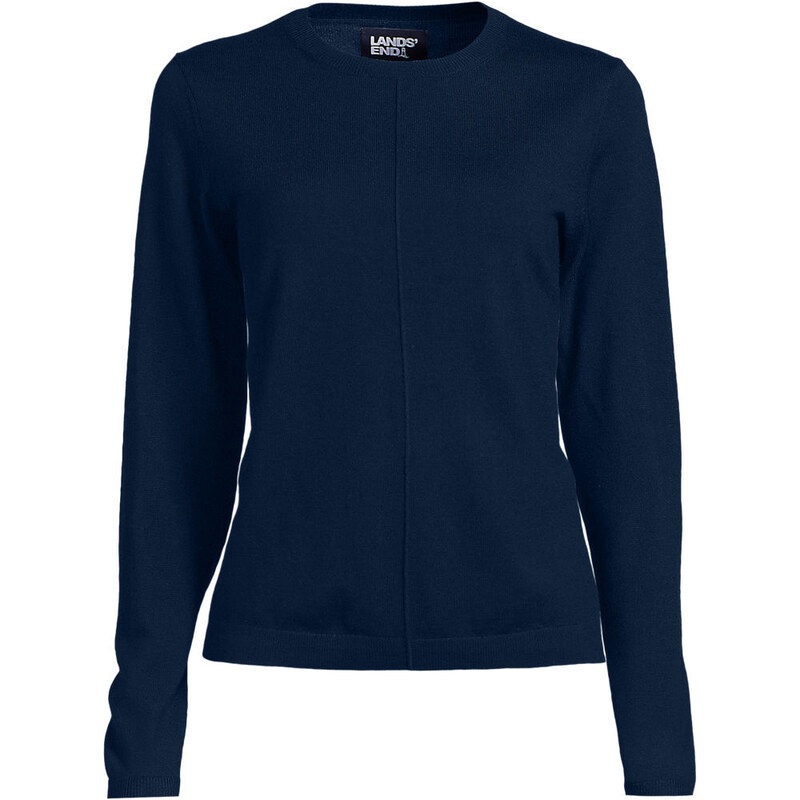 Merino Crew Neck Jumper, Women, size: XL, regular, Blue, Wool,