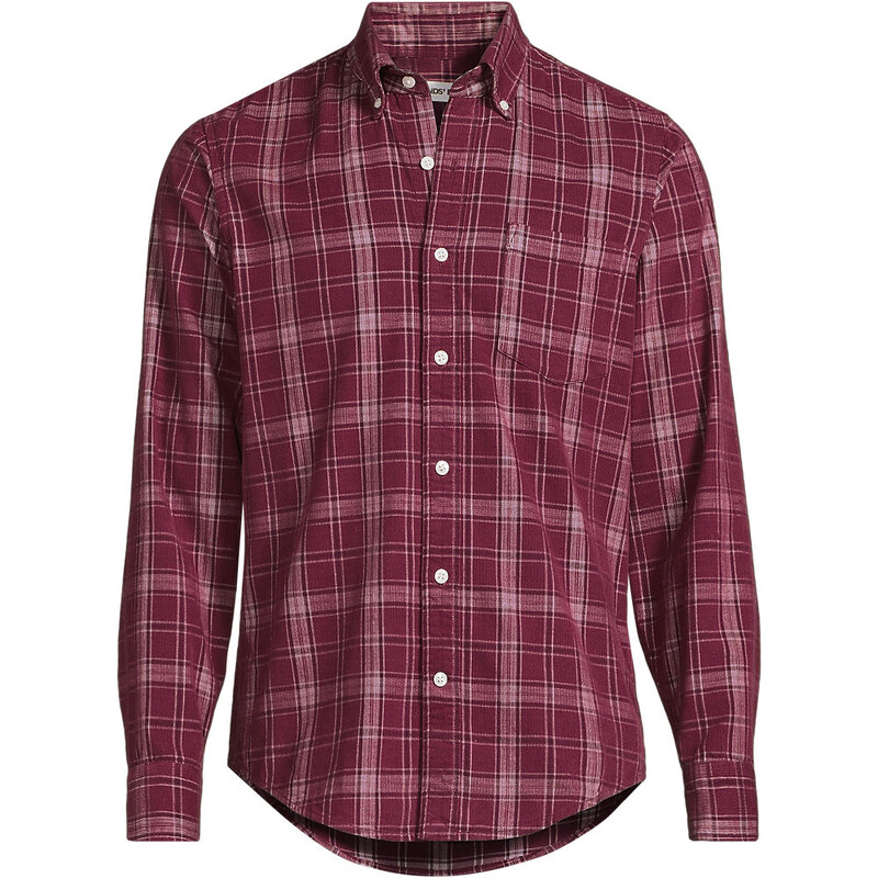 Pinwale Corduroy Shirt, Men, size: XXL, regular, Red, Cotton, by