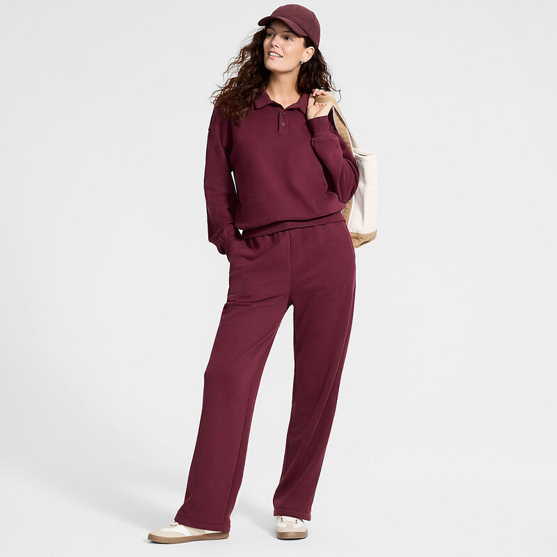 Serious Sweats Relaxed Straight Leg Joggers, Women, size: L,
