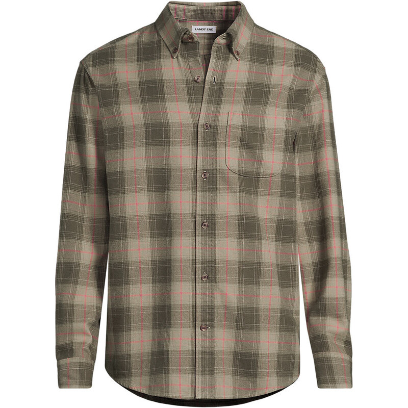 Flagship Flannel Shirt, Classic Fit, Men, size: S, regular,