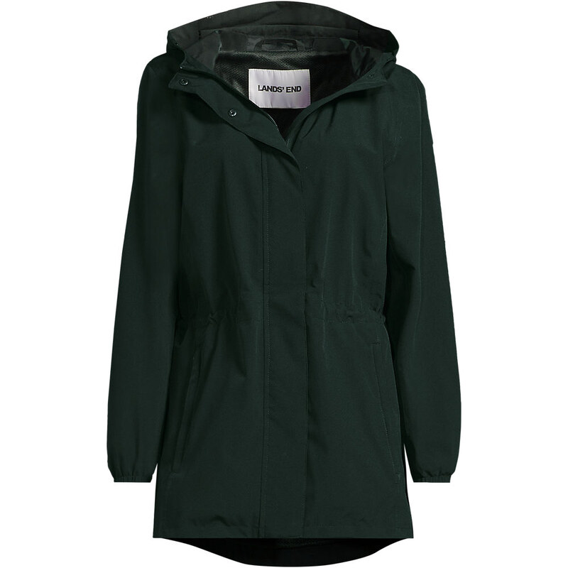 Squall Packable Raincoat, Women, size: 1X, plus, Green,