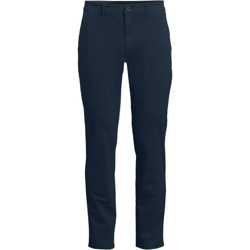 Stretch Chinos, Slim Fit, Men, size: 33, regular, Blue, Cotton