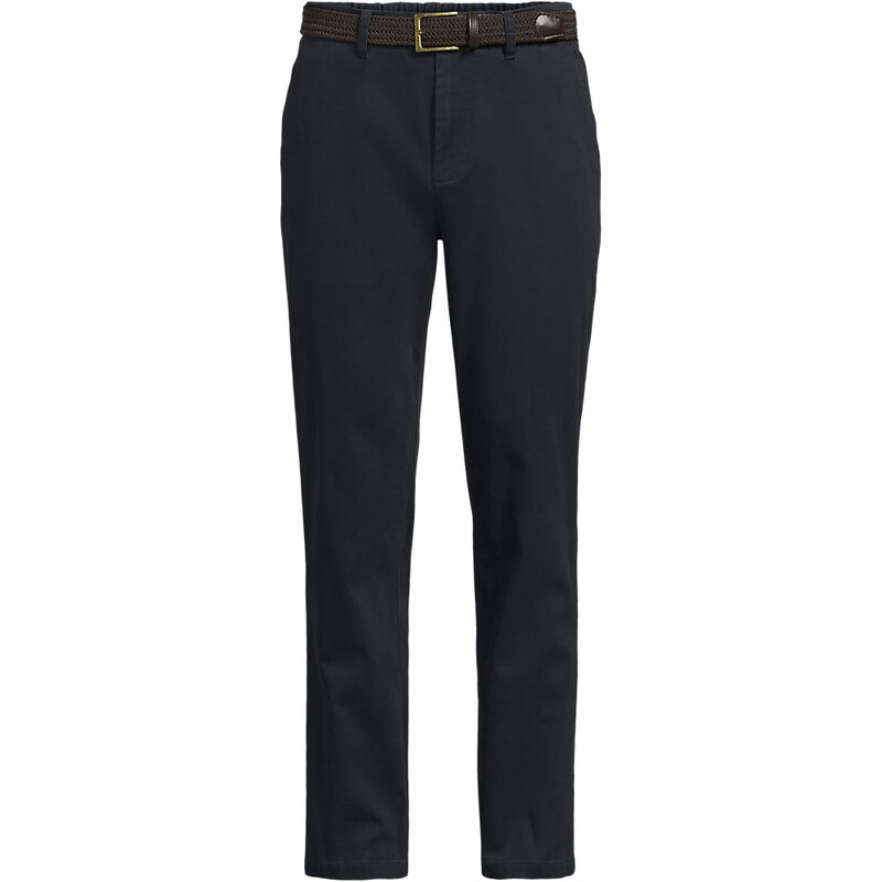 Belted Textured Chinos, Straight Fit, Men, size: 32 32, regular,