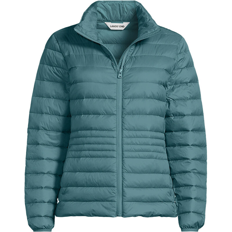 Wanderweight Down Quilt Jacket, Women, size: S, regular, Green,