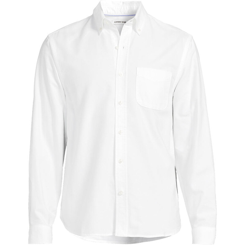 Tall Sail Rigger Oxford Shirt, Men, size: XL, tall, White,