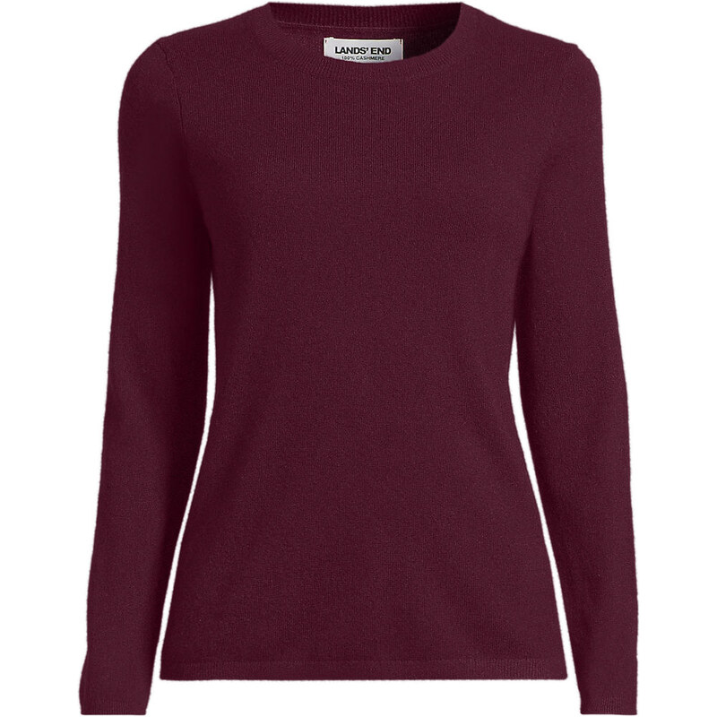 Crew Neck Cashmere Jumper, Women, size: S, petite, Red, Cashmere
