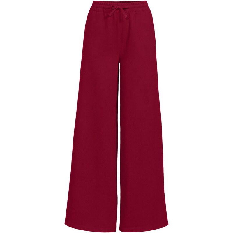 Soft Brushed Jersey Wide Leg Trousers, Women, size: M, regular,