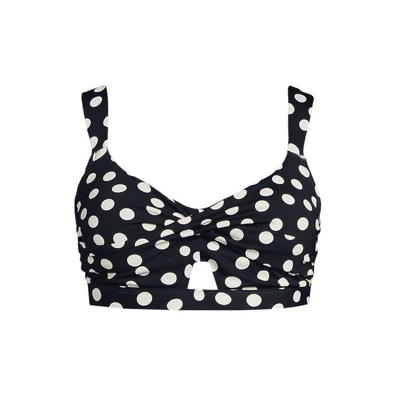 Twist Bikini Top, Women, size: XS, regular, Black, Spandex/Nylon