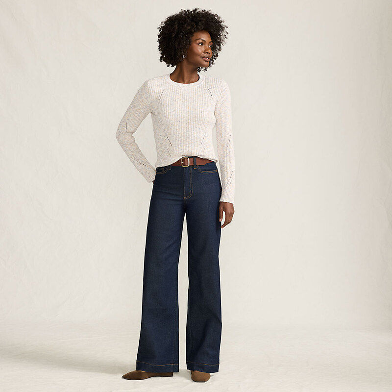 Tall Recover Wide Leg Jeans, High Waisted, Women, size: 18 34,