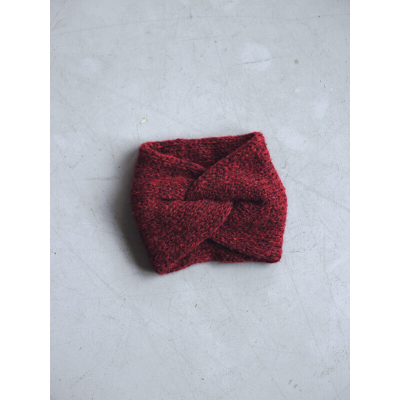 MINILE Čelenka Alpaca & Merino Bordó 117730890