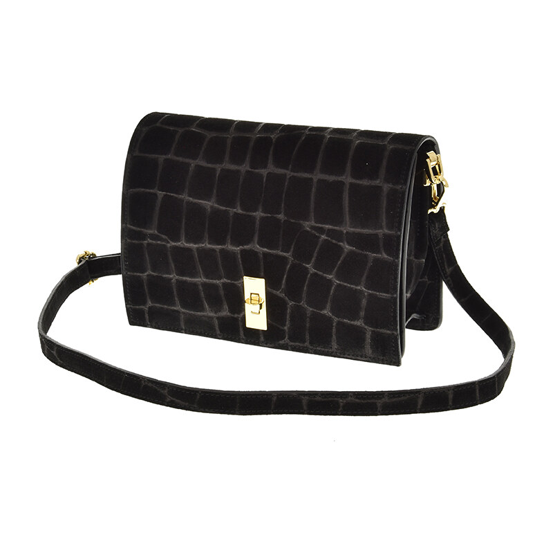 Laura Biaggi kožená crossbody kabelka TS118-82