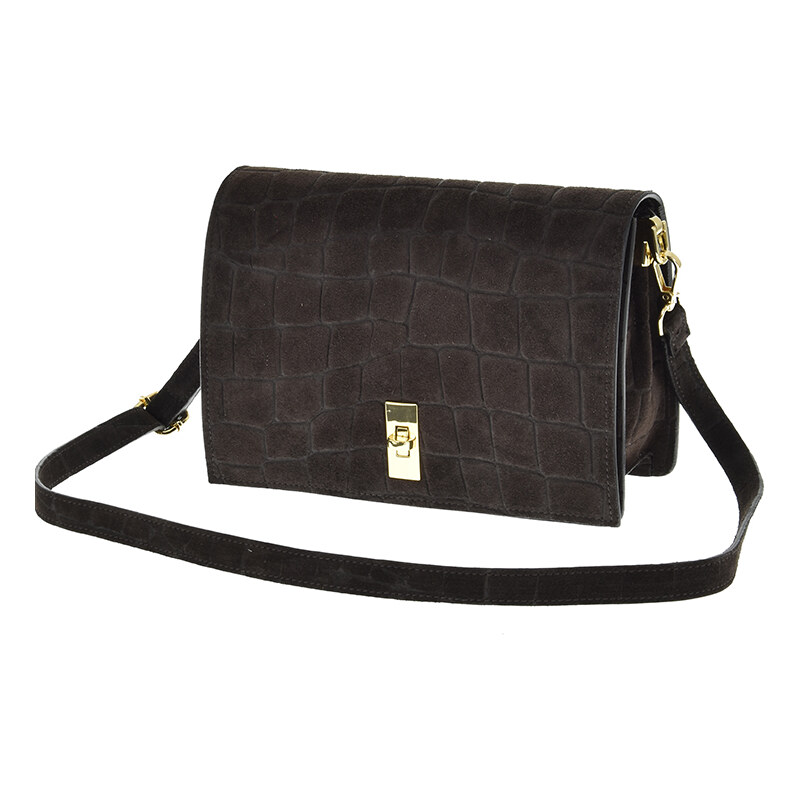 Laura Biaggi kožená crossbody kabelka TS118-82