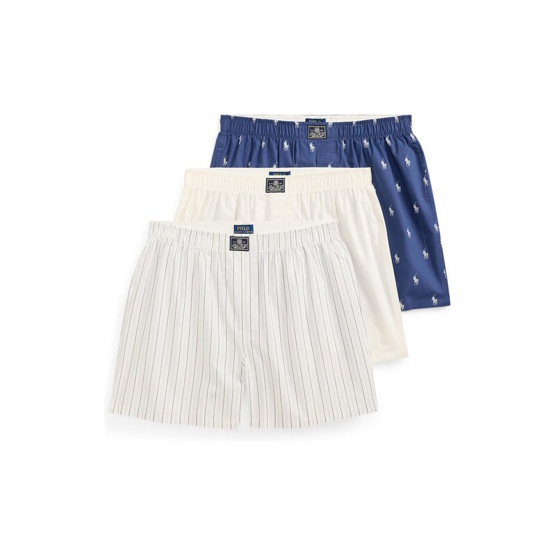 Polo Ralph Lauren Boxerky pastelová modrá / tmavě modrá / bílá