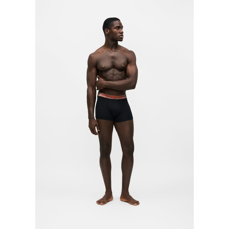 Emporio Armani Boxerky burgundská červeň / černá / bílá