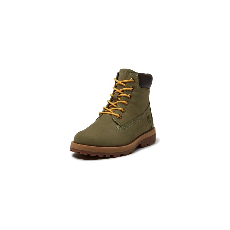 TIMBERLAND Kozačky olivová / černá