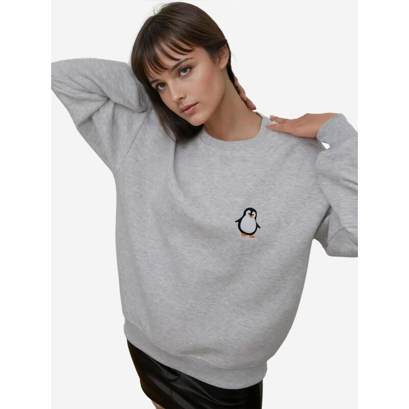 Hiccup Mikina Sweatshirts šedá