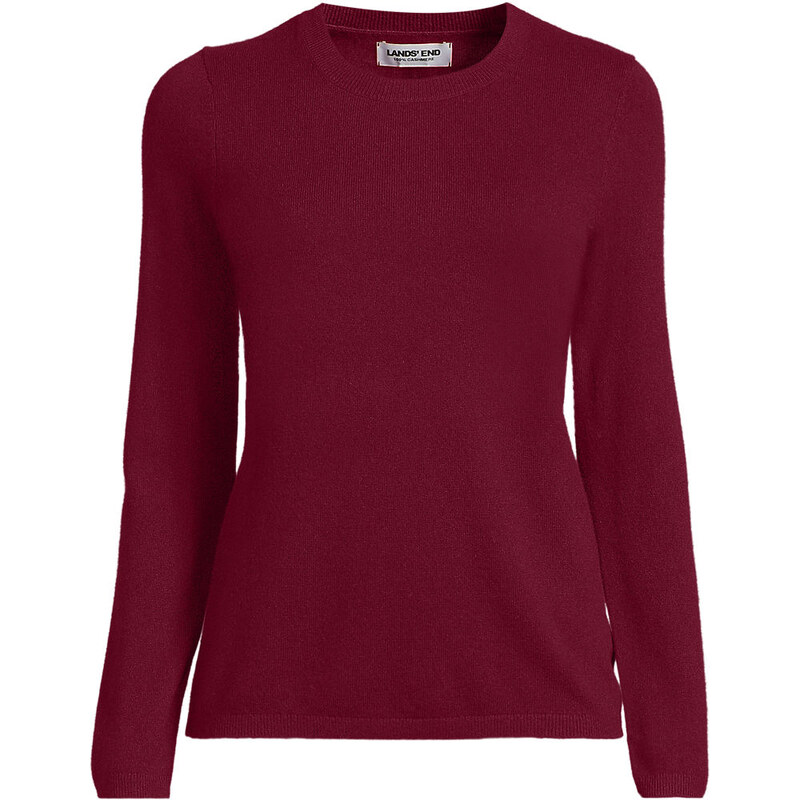 Crew Neck Cashmere Jumper, Women, size: M, regular, Red,