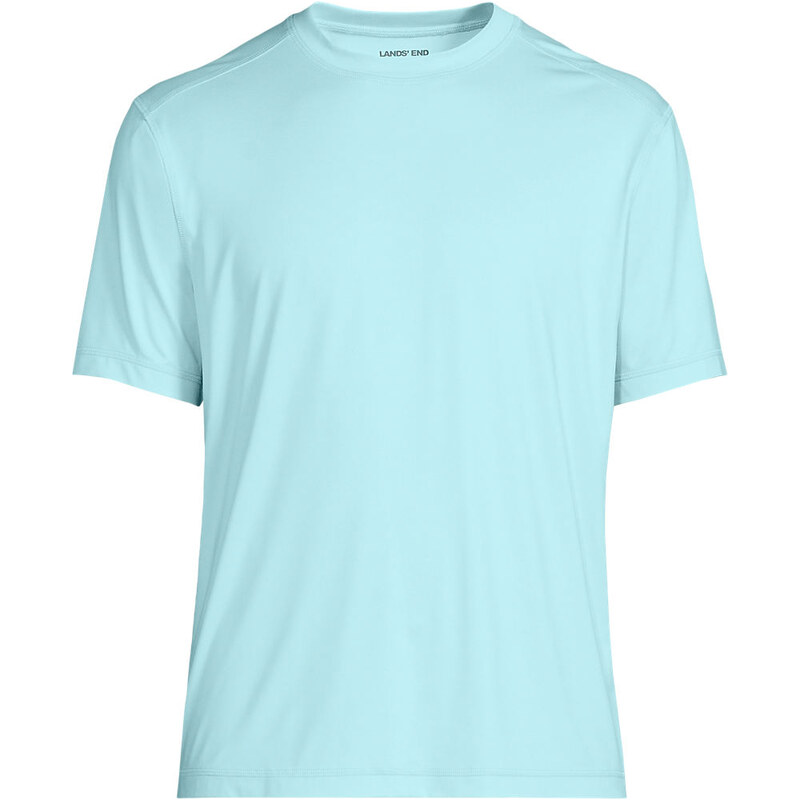 Short Sleeve Rash Vest, Men, size: XL, regular, Blue, by Lands