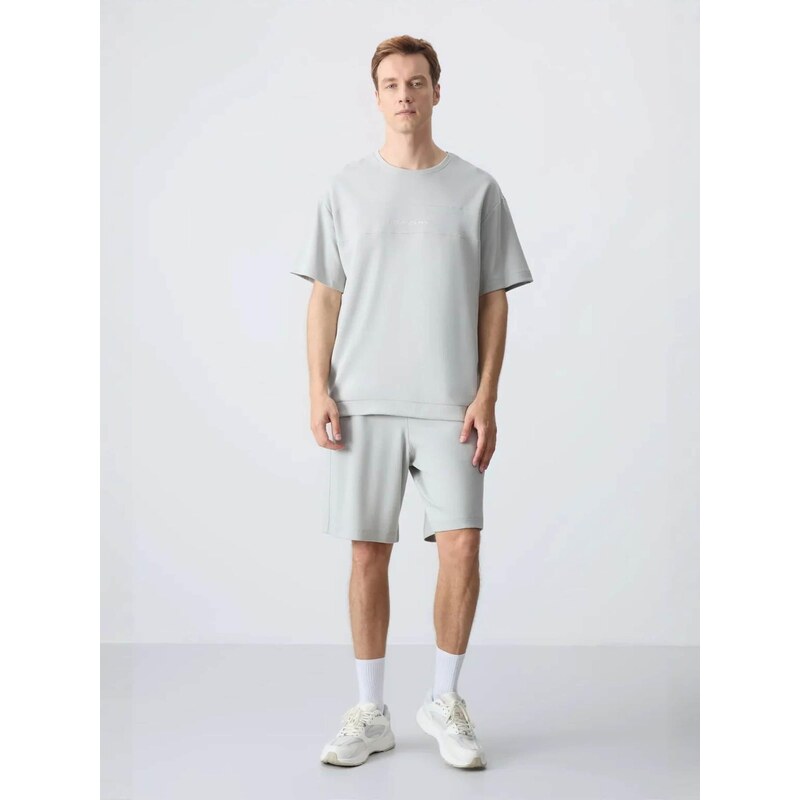 Tommy Life Joggingová souprava světle šedá