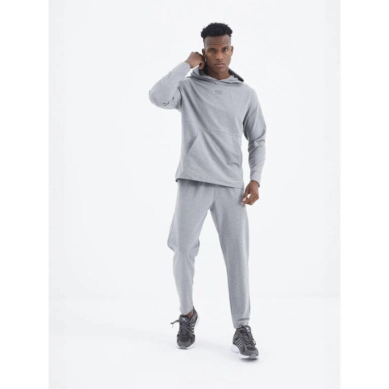 Tommy Life Joggingová souprava světle šedá