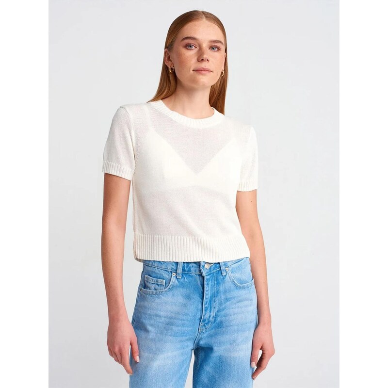 Dilvin Svetr Pullover offwhite