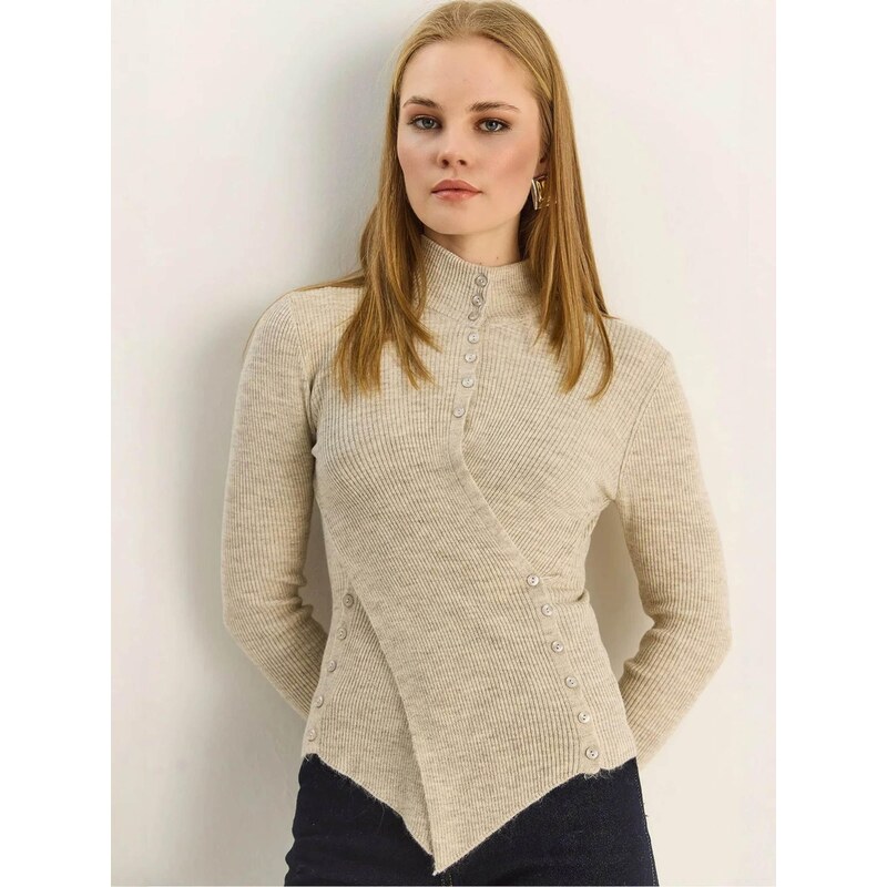Bianco Lucci Svetr Pullover béžová
