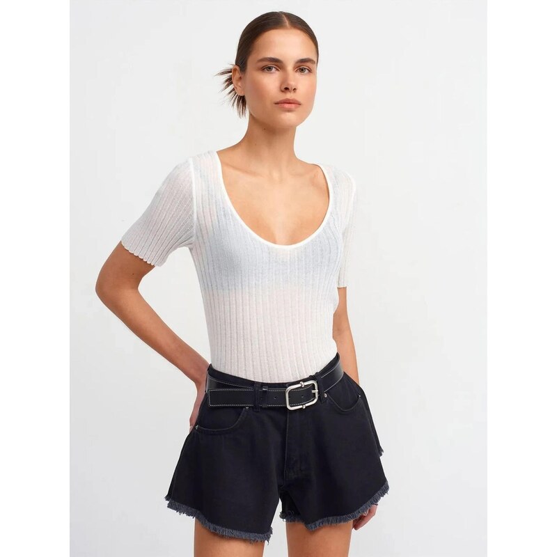 Dilvin Svetr Pullover bílá