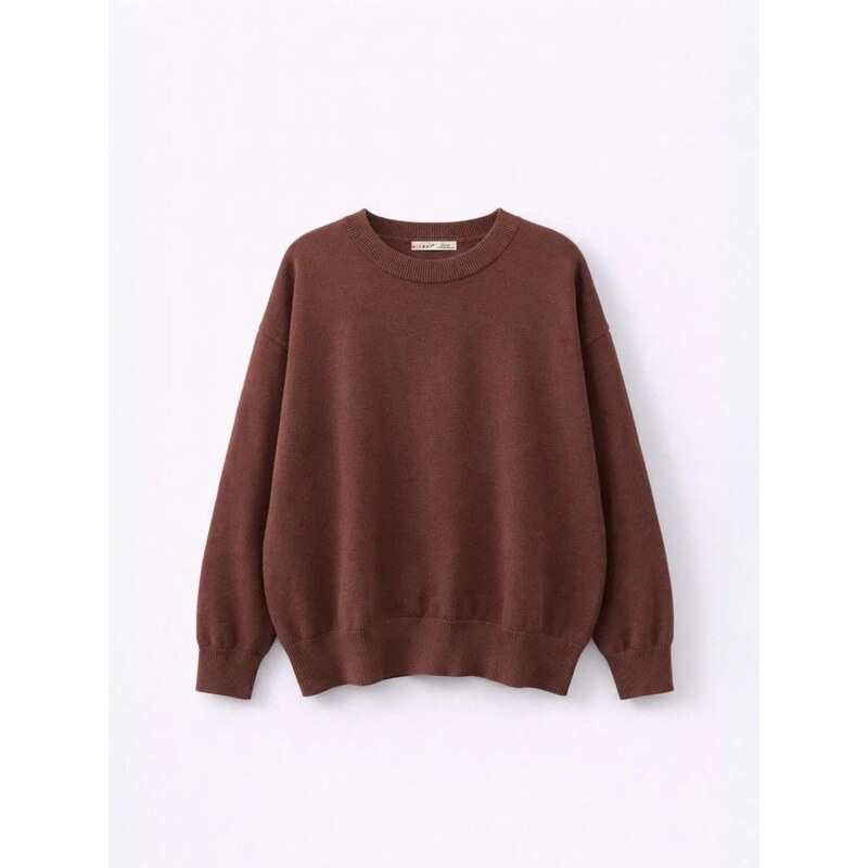 MixRay Svetr Pullover hnědá
