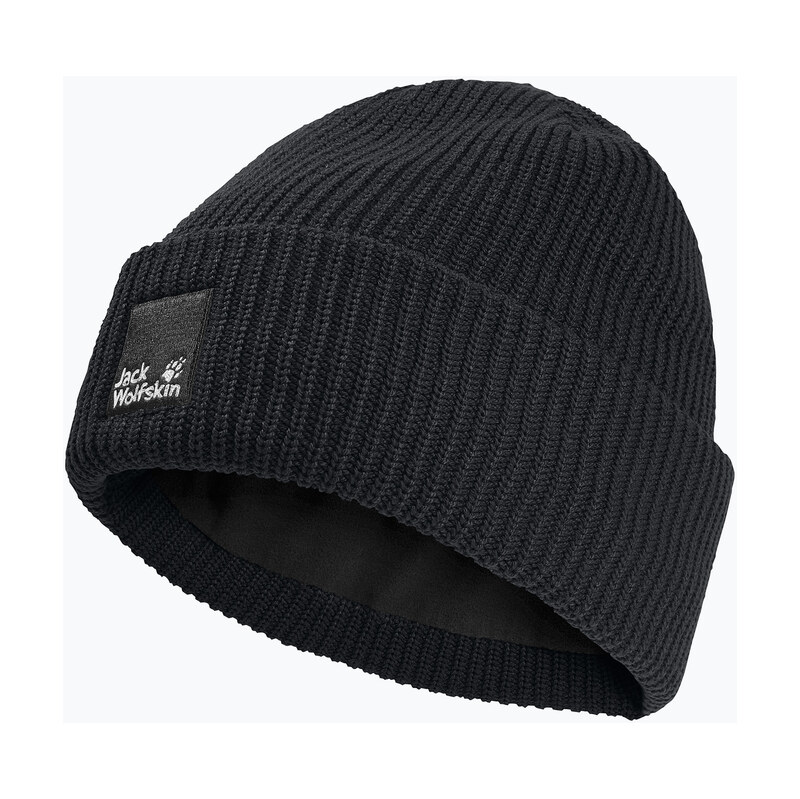 Zimní čepice Jack Wolfskin Pergamon Beanie black