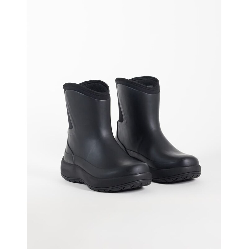 Rains 70240 waterproof rubber mid dry boot in black