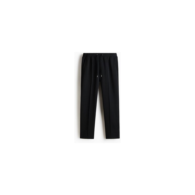 H&M - Kalhoty joggers předními puky Regular Fit - Black