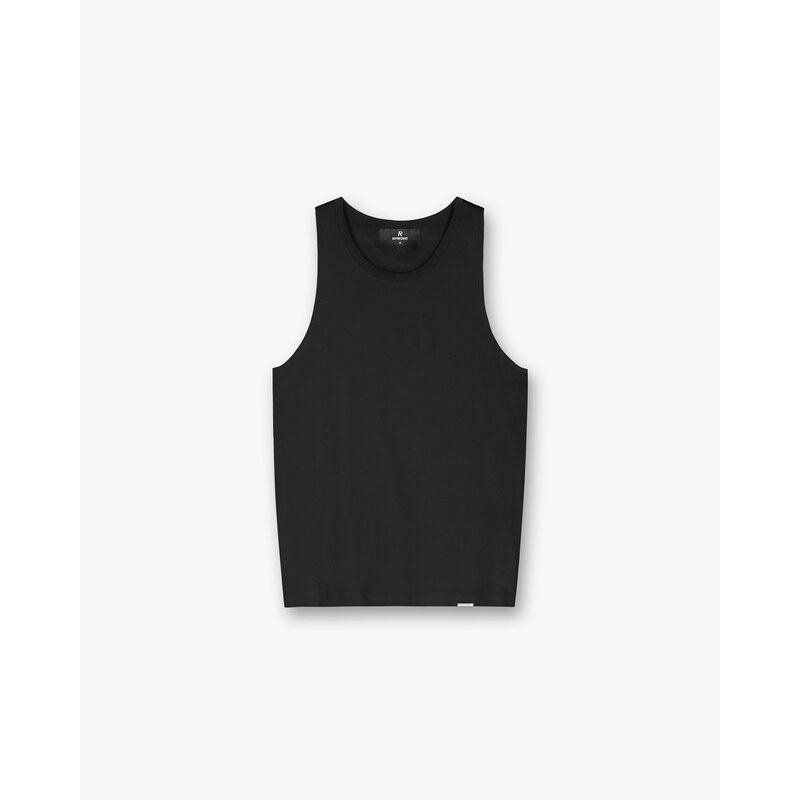 Represent Initial Rib Vest Black