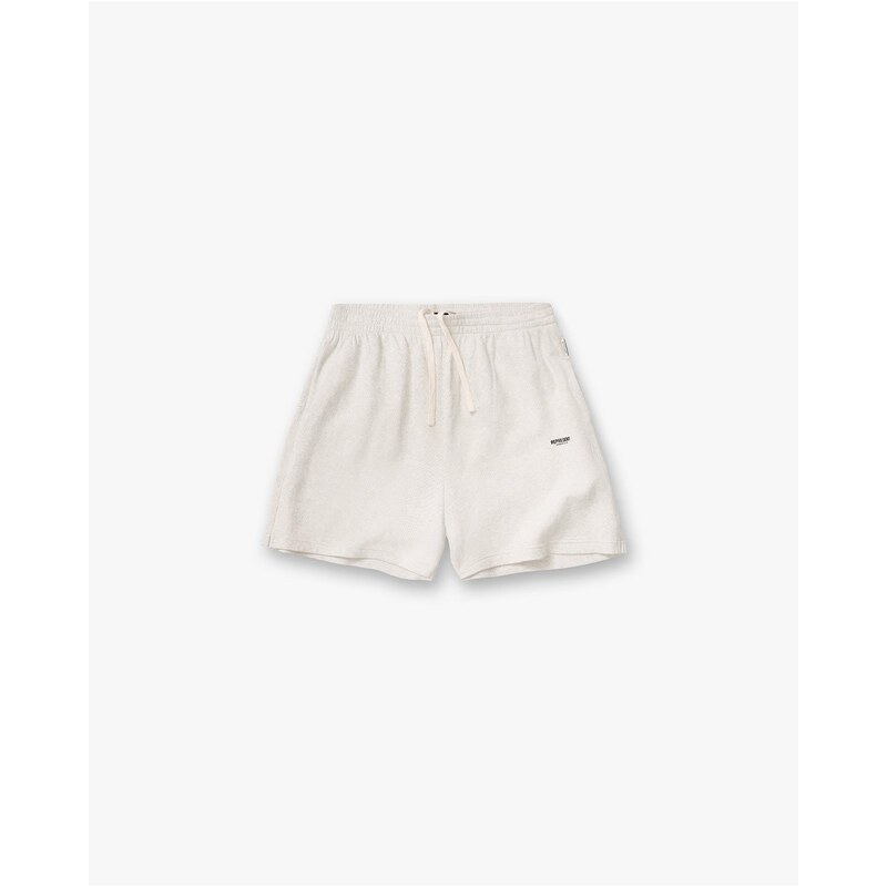 Represent Micro Owners Club Mesh Shorts Cream Marl