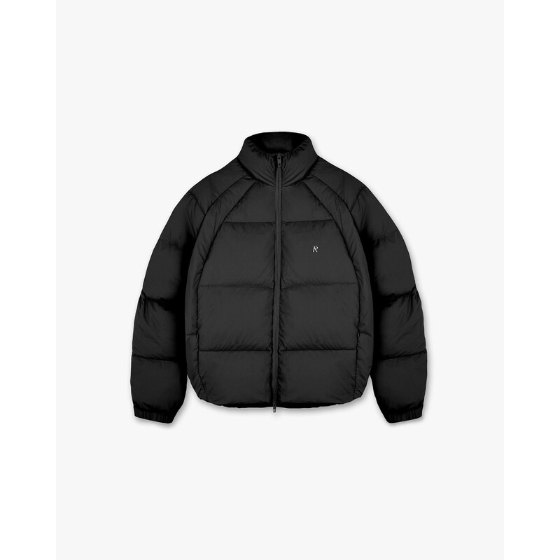 Represent Funnel Neck Puffer Black