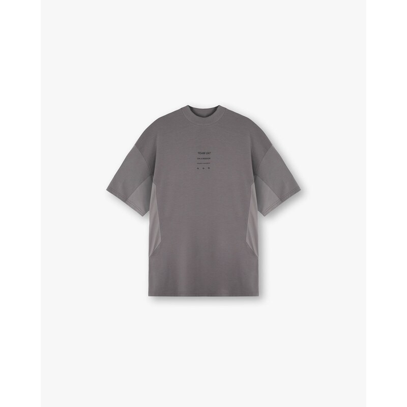Represent 247 Uprising Oversized T-Shirt Steel