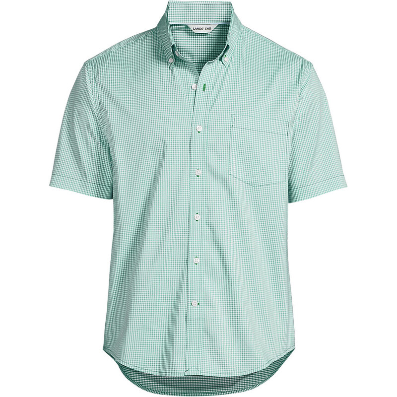 Short Sleeve Buttondown Ultimate Shirt, Men, size: L, regular,