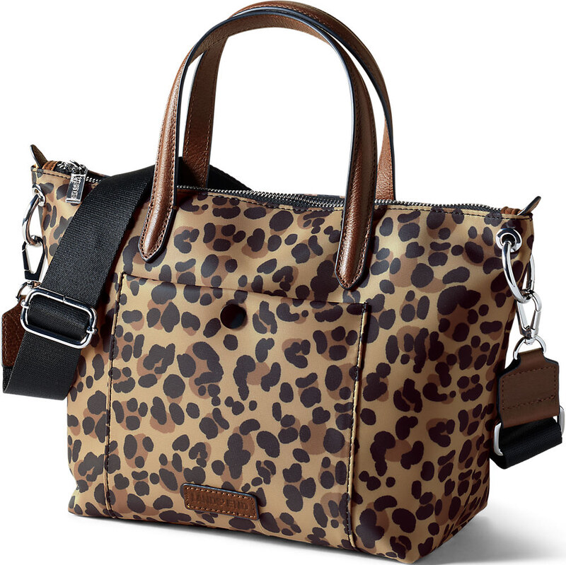 Mini Tote Bag, Women, size: one size, regular, Brown, Nylon, by