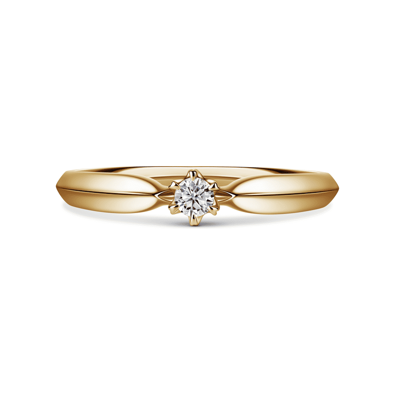 Danfil Mira | Zlásnubní prsten se středovým kamenem 0.085ct,