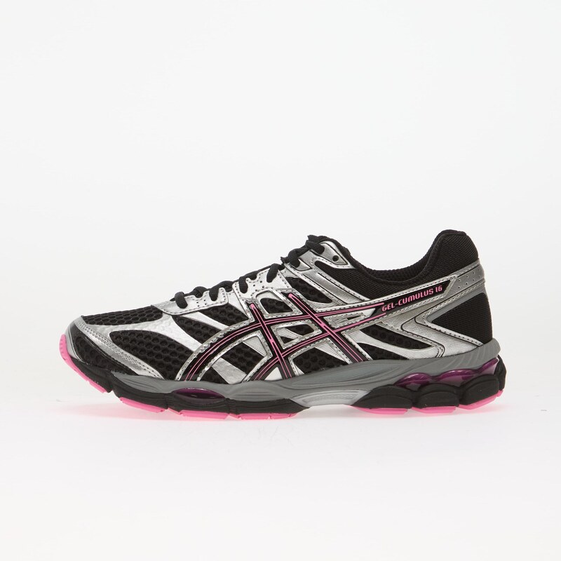 Asics Gel-Cumulus 16 Black/ Dragon Fruit