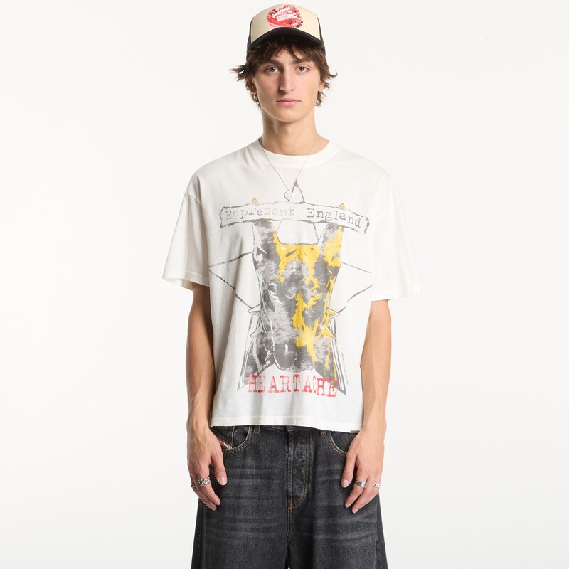 Tričko Represent Riot T-Shirt UNISEX Flat White XL