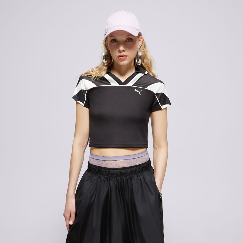 Puma Tričko Football Jersey Baby Tee Dámské Oblečení Trička