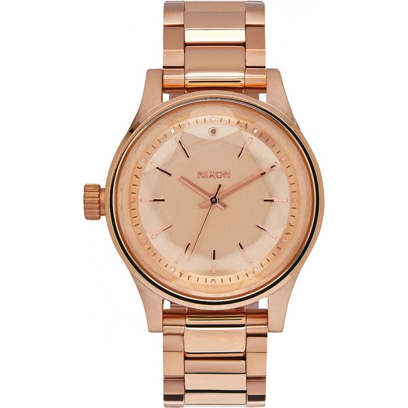 Hodinky Nixon Facet 38 all rose gold