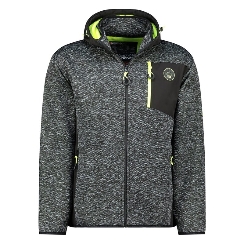 Bunda Geographical Norway Grau 4718243