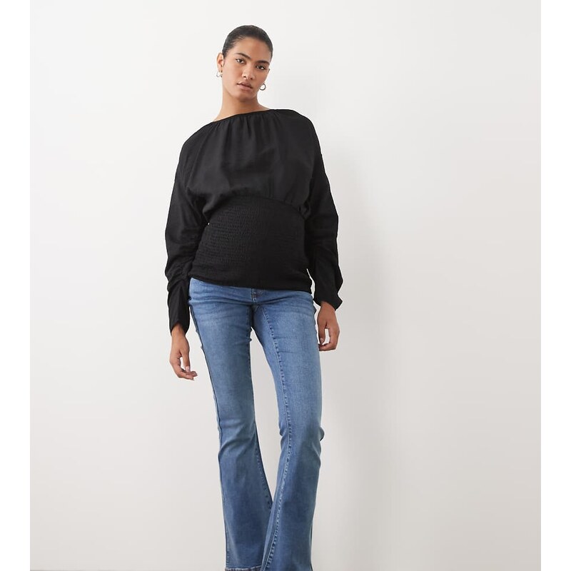 Mama.licious Mamalicious Maternity over the bump flare jeans