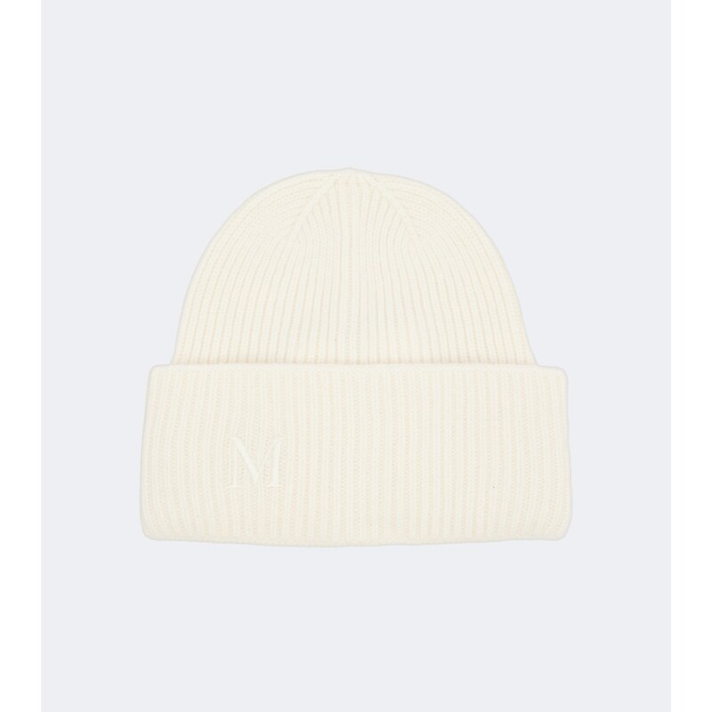 Max Mara Embroidered cashmere beanie